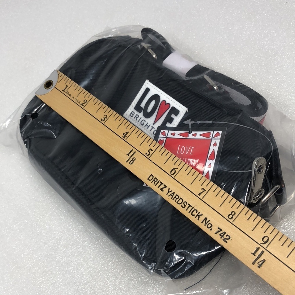 NWT Brighton Love Essentials Black Crossbody Bag - Picture 9 of 12